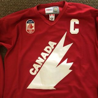Wayne Gretzky Team Canada Cup CCM Vintage Size 50 Hockey Jersey NHL NWT 6