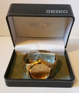 Vintage Seiko 7n43 - 9070 Gold Plated Quartz Watch