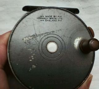 Vintage HARDY Bros 3 3/8” The Perfect Fly Fishing Reel 2