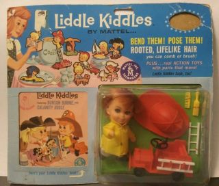 Vintage Liddle Kiddles Bunson Burnie Doll In 1965 Mattel Inc