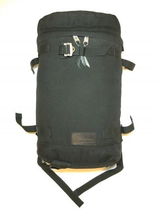 Vtg Kletterwerks Pre Mystery Ranch Design Backpack Bozeman Montana Daypack Black