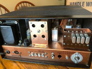 Vintage RL Drake R - 4B Ham Radio Tube Receiver SN 13104C VG Cond 7