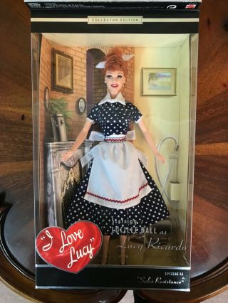 Sales Resistance Lucy Lucille Ball Barbie Friend Doll