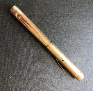 Wahl Vintage Gold Filled Fountain Pen With 14k Nib