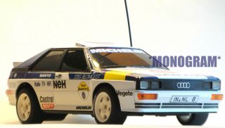 1/10 Audi Quattro Stig Blomqvist - Custom Built - Tamiya Radioshack Vintage Rare
