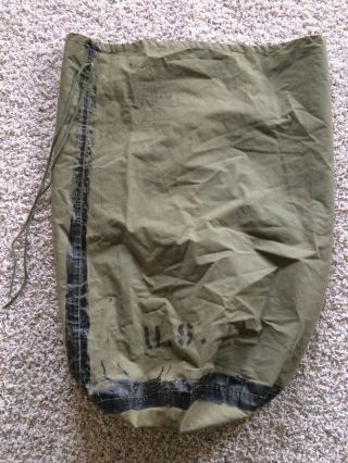 Ww2 1945 Dated Waterproof Pouch Bag