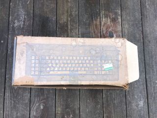 Vintage Ibm 5 - Pin Model F Clicky Personal Computer Keyboard 5150 Xt 105110 Boxd