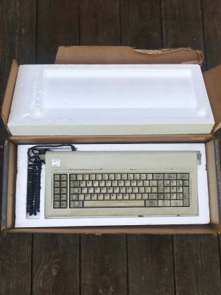 Vintage IBM 5 - pin Model F Clicky Personal Computer Keyboard 5150 Xt 105110 Boxd 3