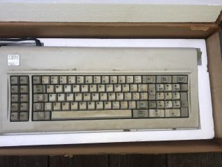 Vintage IBM 5 - pin Model F Clicky Personal Computer Keyboard 5150 Xt 105110 Boxd 4