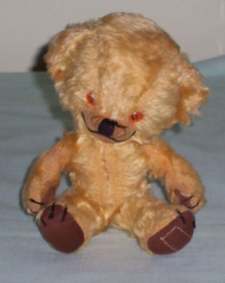 Vintage Merrythought Cheeky Teddy Bear Mohair Toy England