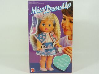 Miss Dress Up - 1989 Mattel Doll - Baby Skate Face Twinkles My Child