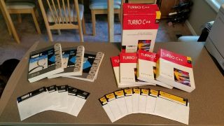 Vintage Borland Turbo C & Turbo C,  Packages