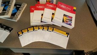 Vintage Borland Turbo C & Turbo C,  Packages 3