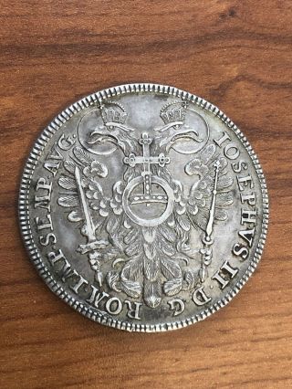 German States Nurnberg Thaler,  1768,  City view Silver Coin Rare Taler Germany 2