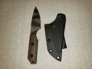 Strider Fixed Blade Knife Tiger Cpms30v Rare