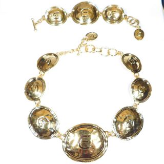 Elizabeth Taylor Gold Coast Necklace Bracelet Jewelry Set Mib