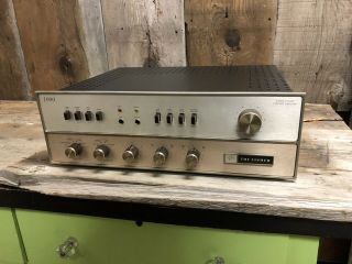 Vintage Fisher Tx - 1000 Solid State Integrated Amplifier Parts/ Repair