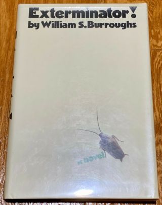 William S.  Burroughs EXTERMINATOR first edition & - rare galley SIGNED 7