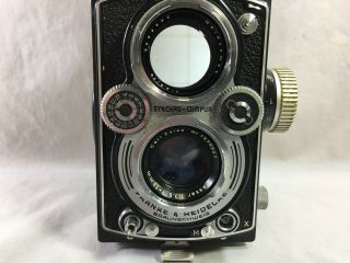 Vintage Rolleiflex Carl Zeiss f=75 mm 1:3.  5 camera 2