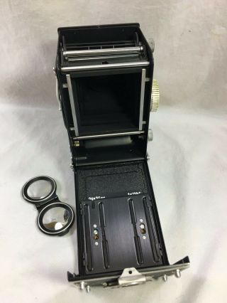 Vintage Rolleiflex Carl Zeiss f=75 mm 1:3.  5 camera 7