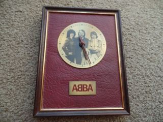 Abba Vintage 1980s Clock