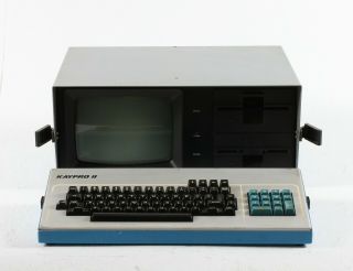Vintage Kaypro Ii Portable Computer System W/ Keyboard ; Cfl 621291