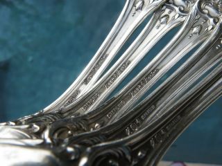 1 LARGE STERLING SILVER ICED TEA SPOON REED BARTON FRANCIS 1 FLATWARE OLD GREAT 7