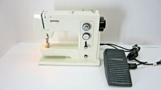 Vintage Bernina 801 Sewing Machine - w/Pedal,  Case,  Accessories 2