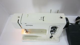 Vintage Bernina 801 Sewing Machine - w/Pedal,  Case,  Accessories 5