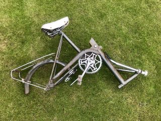 Vintage Raleigh,  Rsw 16 Compact,  Folding Frame And Accessories
