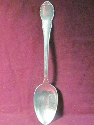 Sterling Lunt Modern Victorian Serving Spoon 8 1/2 " 65g No Monogram