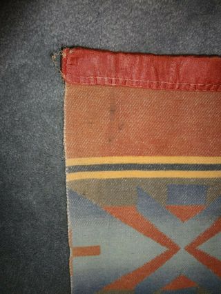 Vintage Cotton Camp Blanket Southwest Design 72 