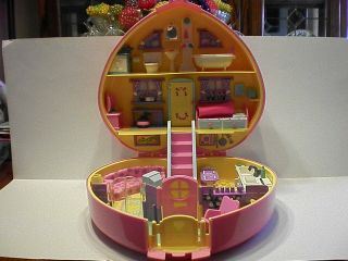 Vintage Bluebird Polly Pocket Lucy Locket Large Compact :)