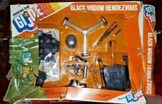 Vintage 1964 Gi Joe - Black Widow Rendezvous - 1975 - Adventure Team