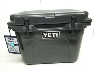 Yeti Roadie 20 Charcoal Cooler - In Open Box.  Rare Authentic.