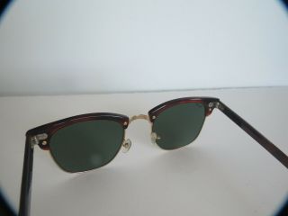 Ray - Ban Clubmaster II Sunglasses W1116 WPAS Minty Bausch & Lomb USA Lightly Worn 2