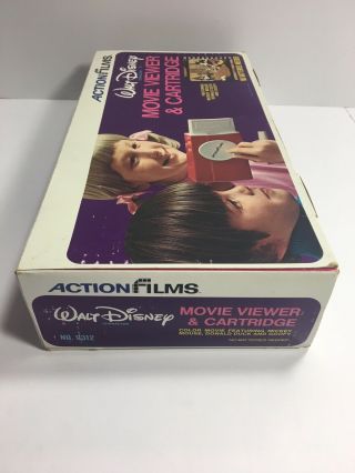 RARE 1972 Action Films Movie Viewer & Cartridge Winnie The Pooh Vintage 5