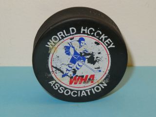 1974 WHA World Hockey Association All Star Game Vintage Hockey Puck St.  Paul MN 2