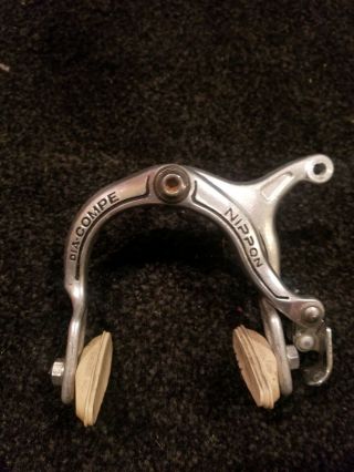 Vintage Old School Bmx Dia Compe Nippon Front Brake Dated 1986 Redline Gt Haro