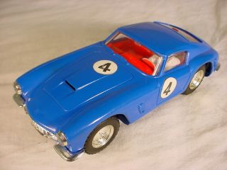 Vintage Scalextric Ferrari Berlinetta 250gt C69 Vg Blue Slot Car