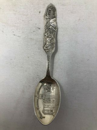 Watson Sterling Souvenir Spoon Stagecoach Robbers The Wild West Cheyenne Wyoming