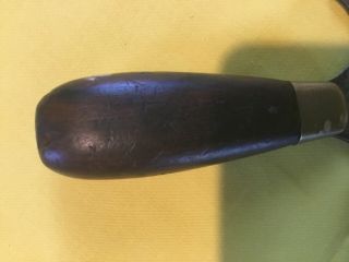 Vintage 1880 - 1900 CS Osborne & CO.  Newark NJ 5” round knife for leather cutting 6