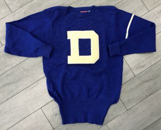 Vintage 50’s King O’shea Duke University Sweater Size 44
