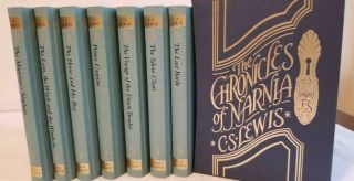 Rare Folio Society,  The Chronicles Of Narnia 2012 In Like,  W/ Slip - Case