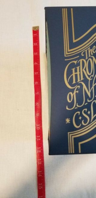 RARE Folio Society,  The Chronicles of Narnia 2012 In LIKE,  W/ Slip - case 6