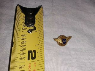 Asi Wings Pin,  Lgb 10k Gf (gold Plated Filled).