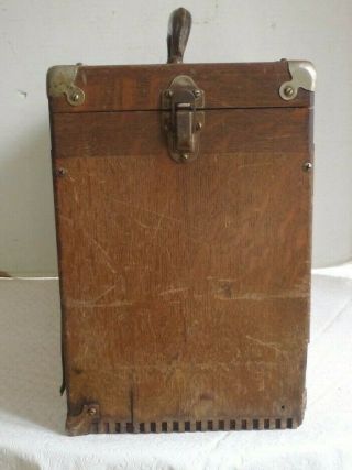 Vintage Gerstner Oak Machinists Tool Box 4