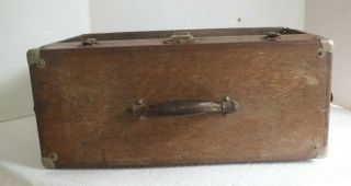 Vintage Gerstner Oak Machinists Tool Box 5