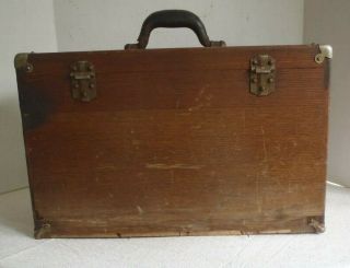 Vintage Gerstner Oak Machinists Tool Box 8