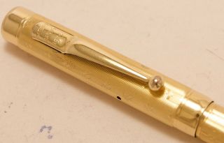 VINTAGE 1930 ' S GOLD FILLED FULL SIZE SWAN MABIE TODD LEVER FILL FOUNTAIN PEN 3